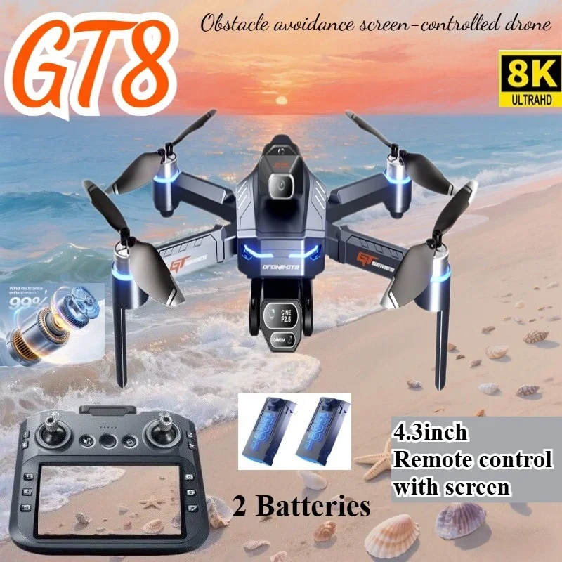 Drone Rc Harness - Drone 4K HD GT8 Camera Obstacle