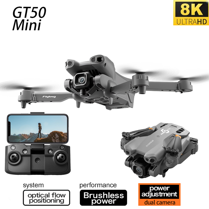 Drone Rc Gt50 - Original GT50 Drone 8K HD Dual