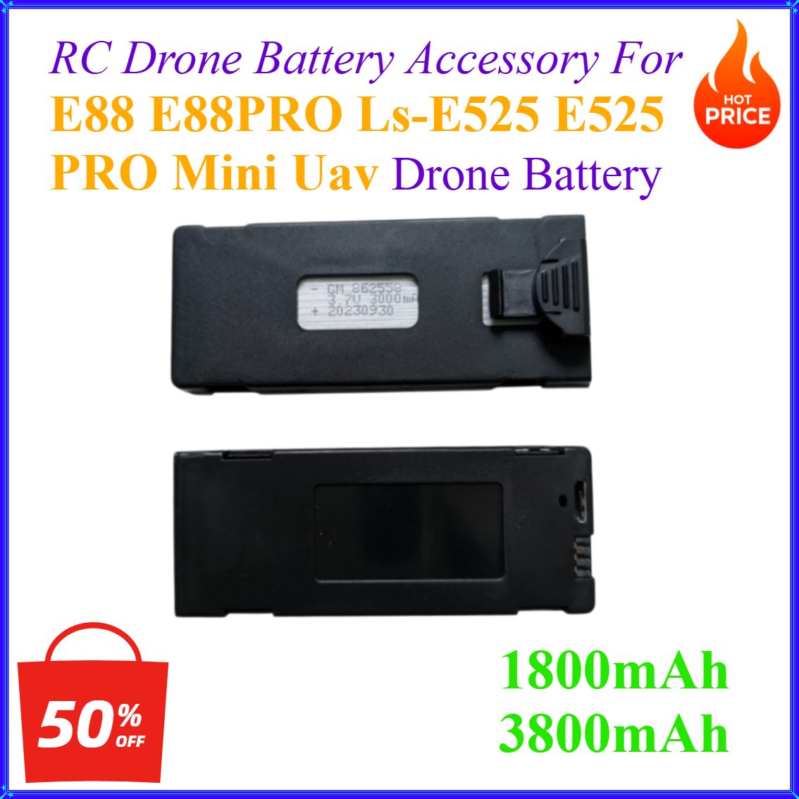 3.7V 1800mAh 3800mAh RC Drone  - Drone Ls Rc 评论和价格