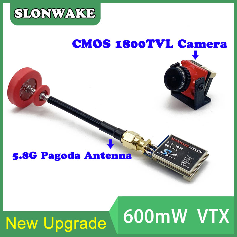 5.8G 48CH 600mW adjustable VTX - Receiver Rc Drone 评论和价格