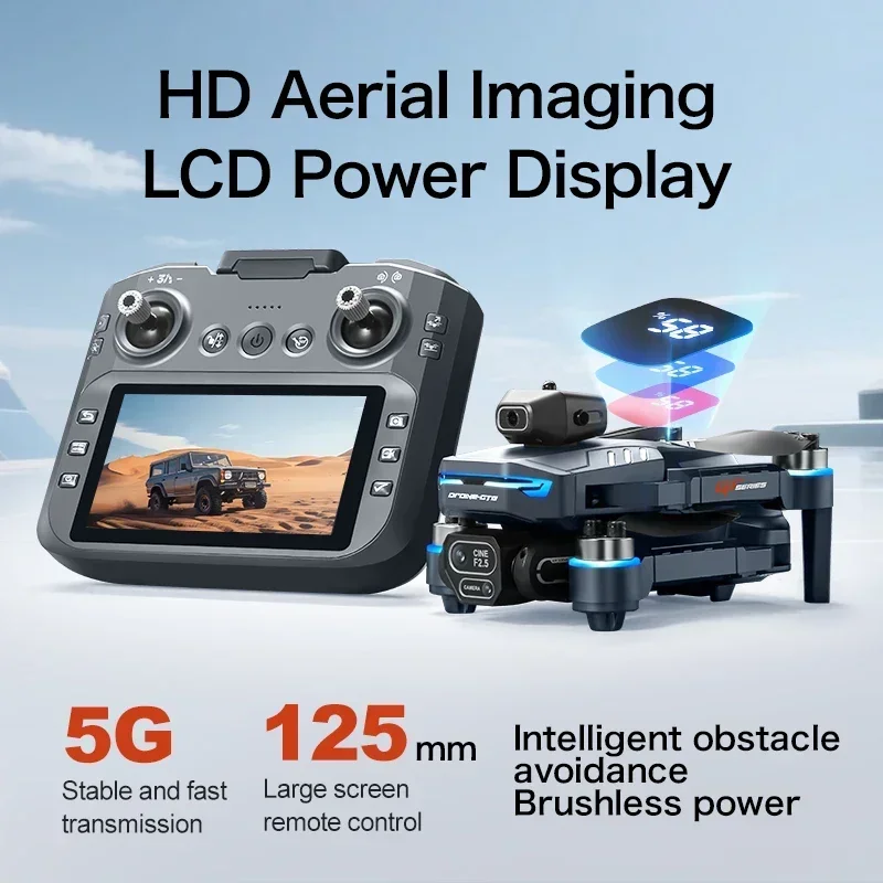 Drone 4K HD GT8 Camera Obstacl - Drone Rc Harness 评论和价格