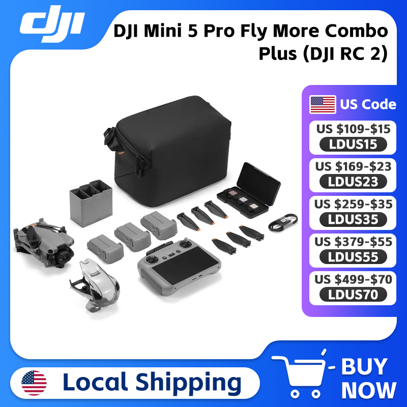 DJI Mini 5 Pro Fly More Combo  - Drone Dji Rc Plus 2 评论和价格