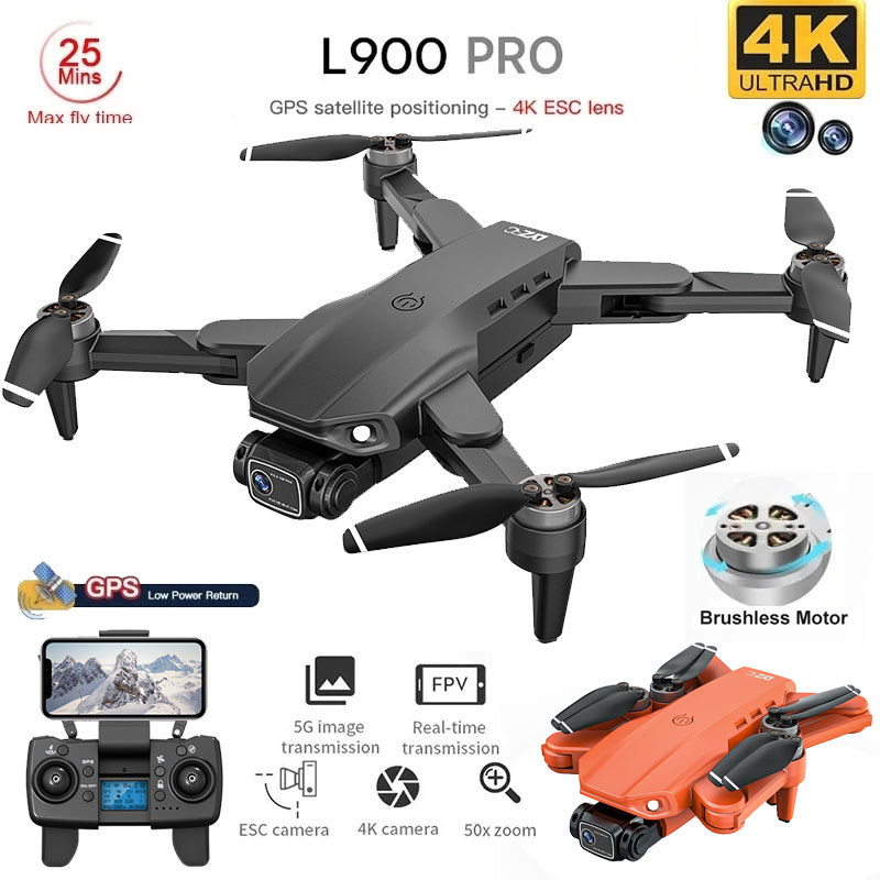 L900 Pro GPS Drone 4K Professi - Drone Rc Harness 评论和价格