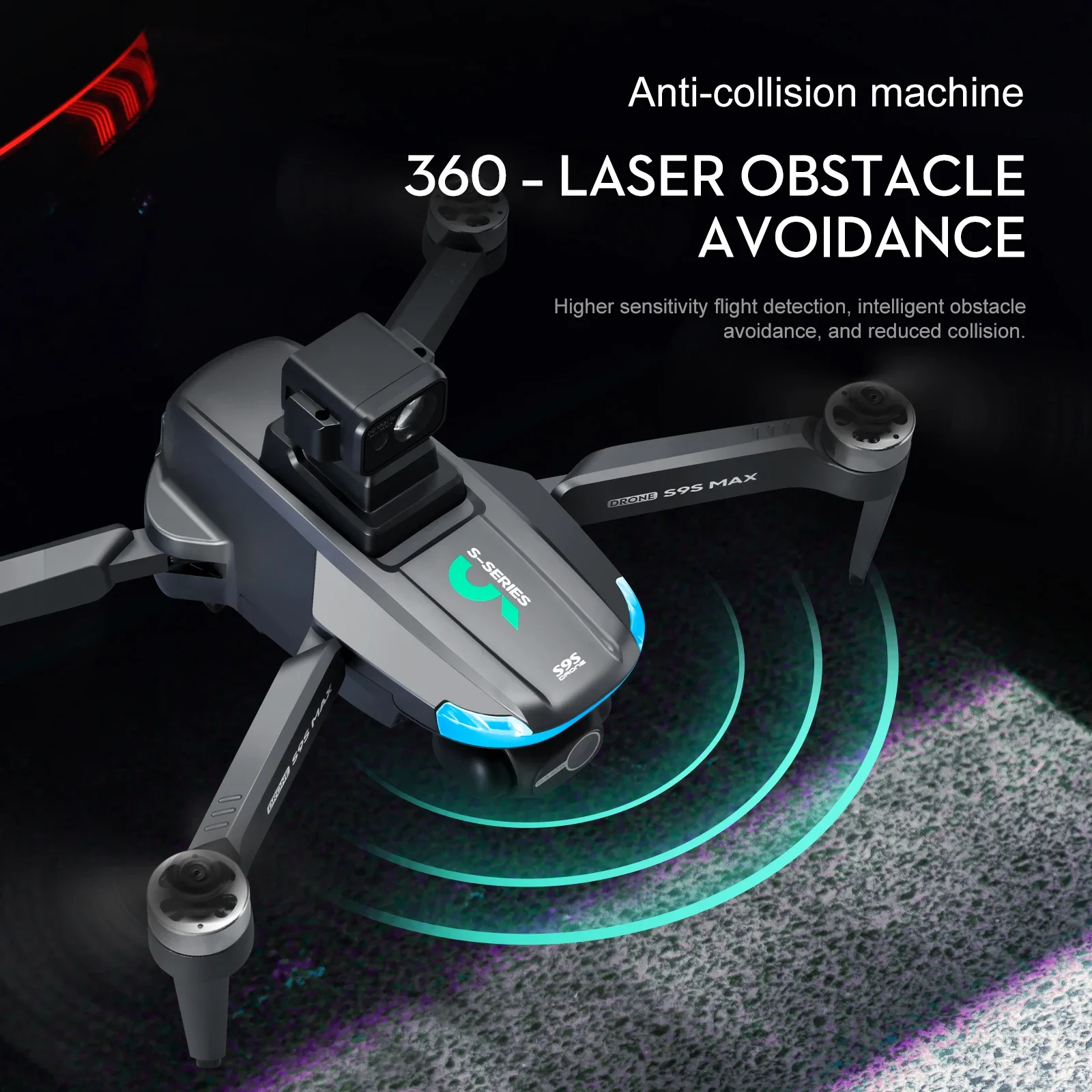 NEW S9S MAX MINI Drone 4K 2-Ax - Drone Rc Harness 评论和价格