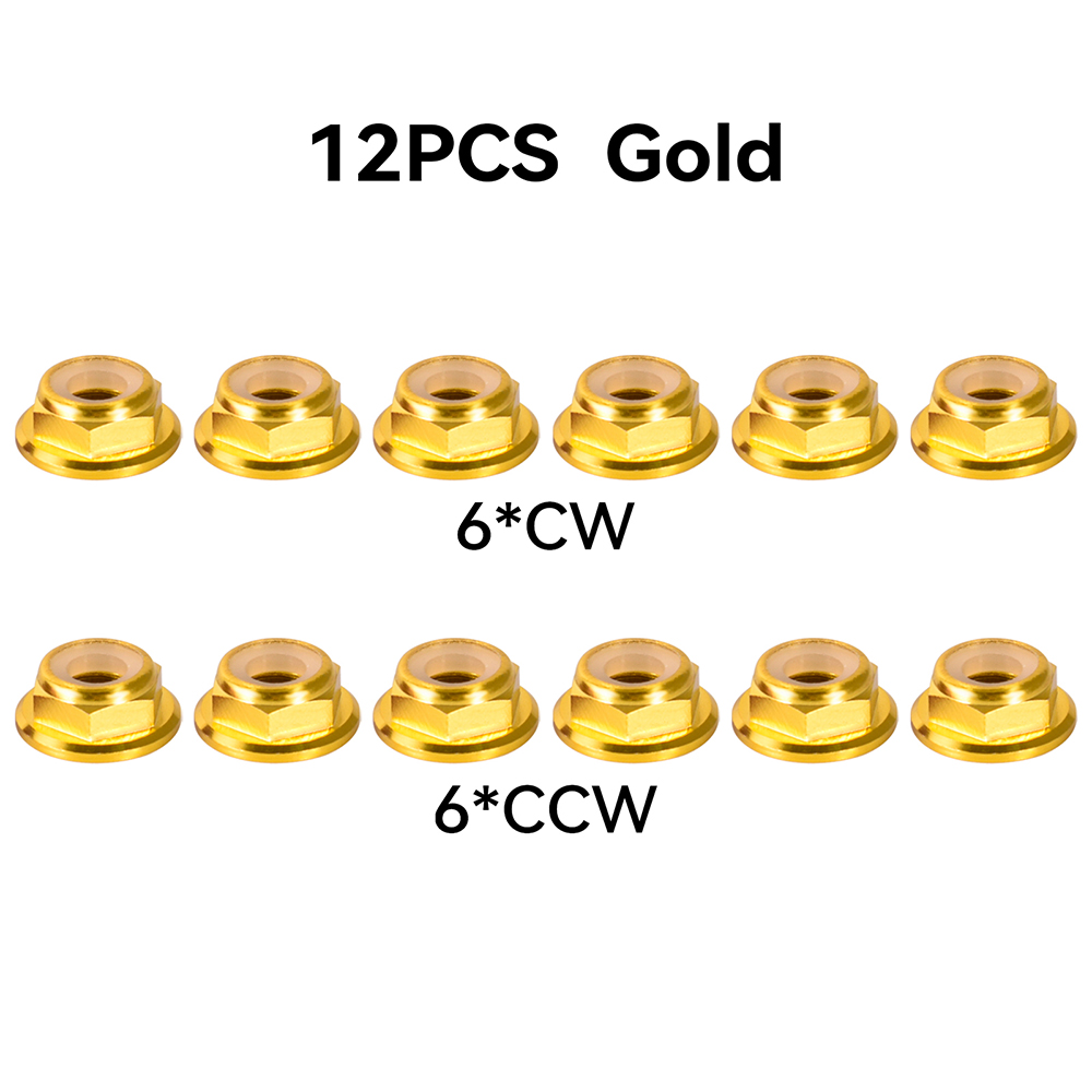 12pcs M5 Motor Screw Nuts Alum - Joystick Rc Drone 评论和价格