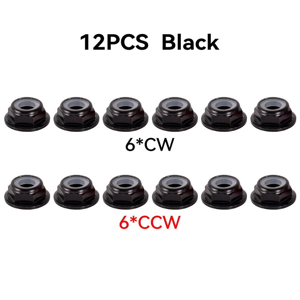 12pcs M5 Motor Screw Nuts Alum - Joystick Rc Drone 评论和价格