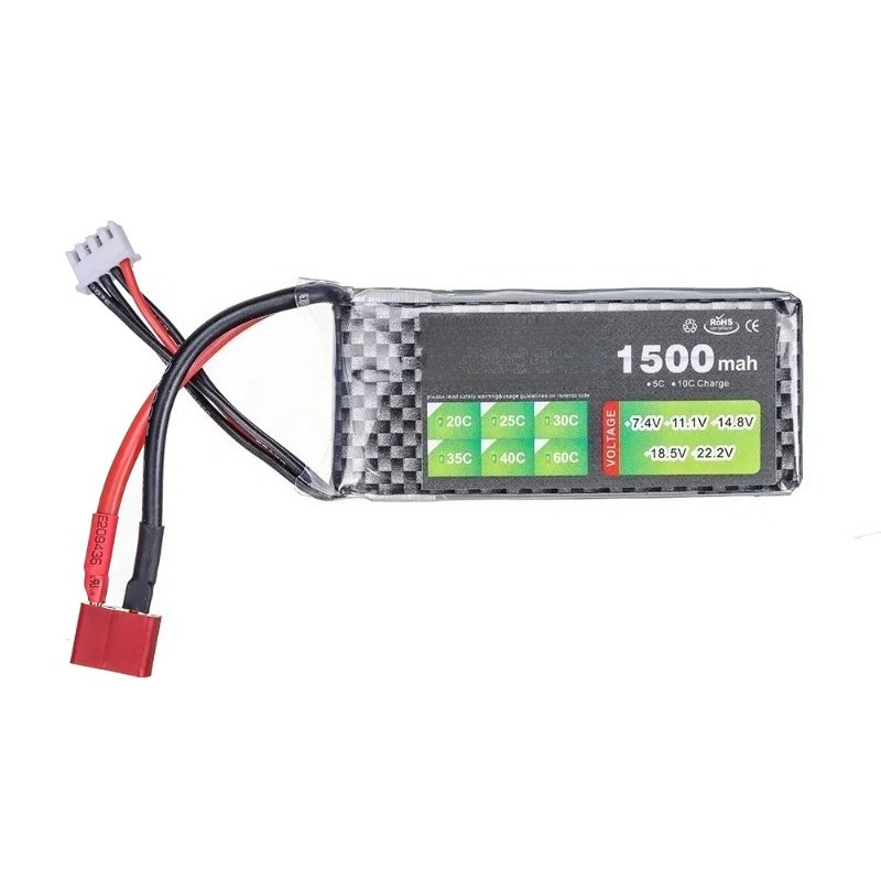 For RC Toys 7.4V 1500mAh 35C L - Drone Ls Rc 评论和价格