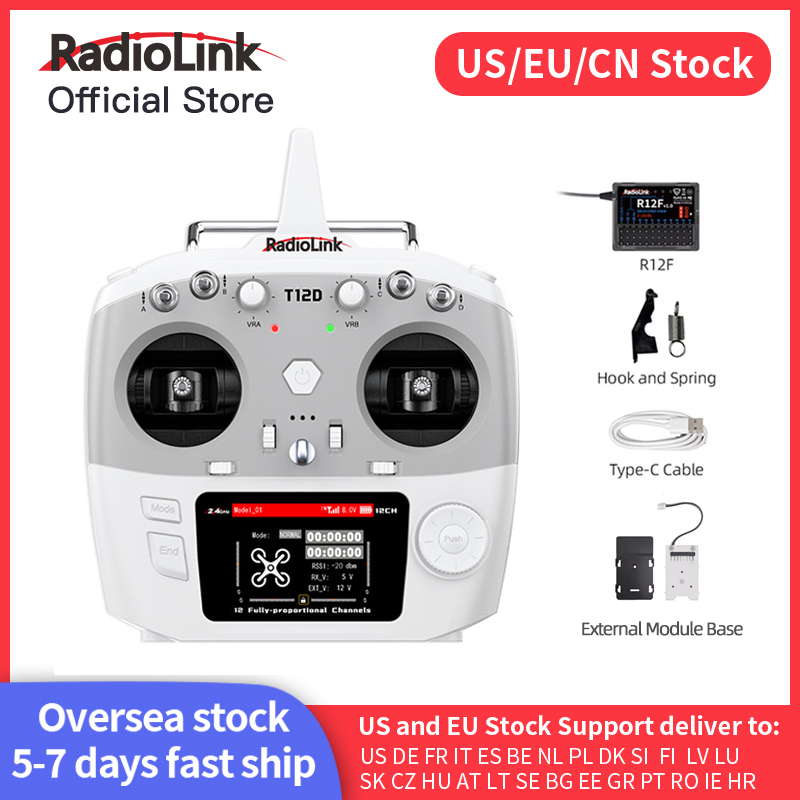 Radiolink T12D ELRS 12 Channel - Joystick Rc Drone 评论和价格