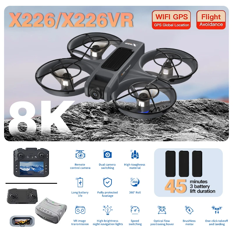 Original X226 X226VR FPV RC Dr - Drone Ls Rc 评论和价格
