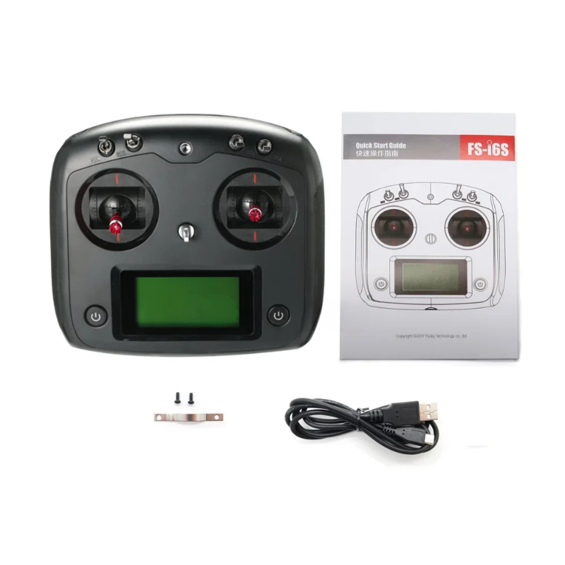 FLYSKY FS-i6S i6S 2.4G 10CH AF - Joystick Rc Drone 评论和价格