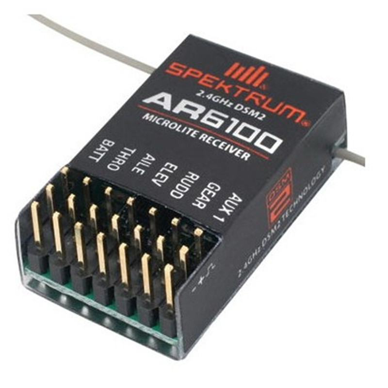 AR6100 DSM2 6CH 2.4GHz Receive - Drone Rc Battery 评论和价格