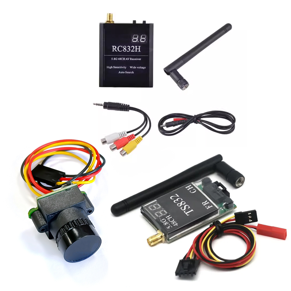 TS832 Receiver +RC832 +1000TVL - Drone Rc Harness 评论和价格