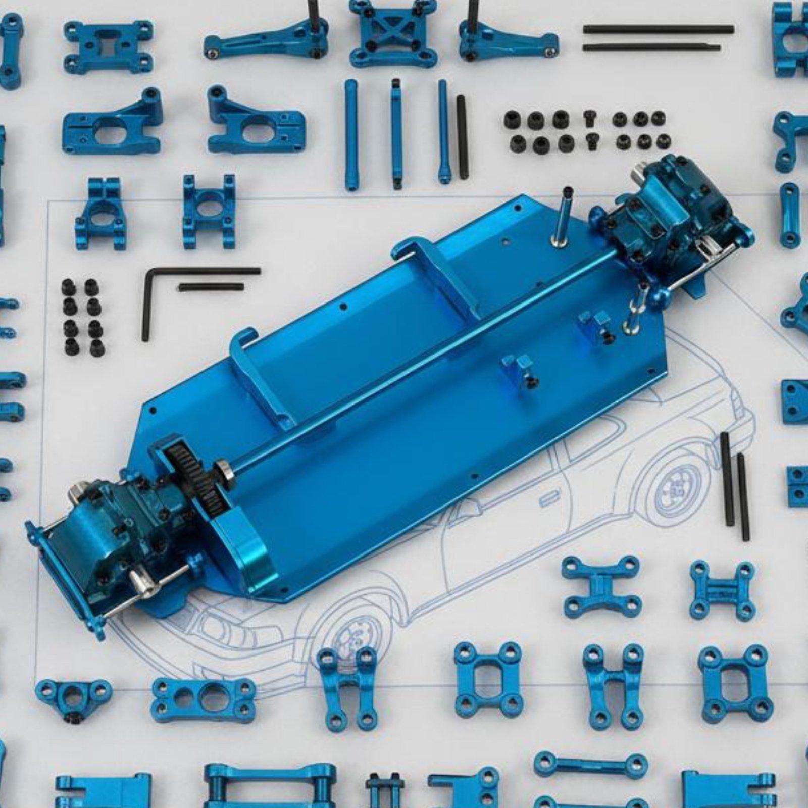Alloy Electric Car Frame Assem - Rc Drift Car Kit 评论和价格