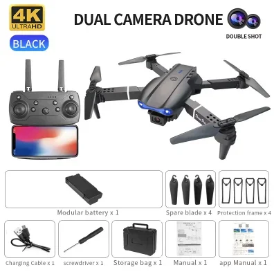 E99 K3 Pro HD 4K Drone with Du - Drone Rc E99 Pro 评论和价格