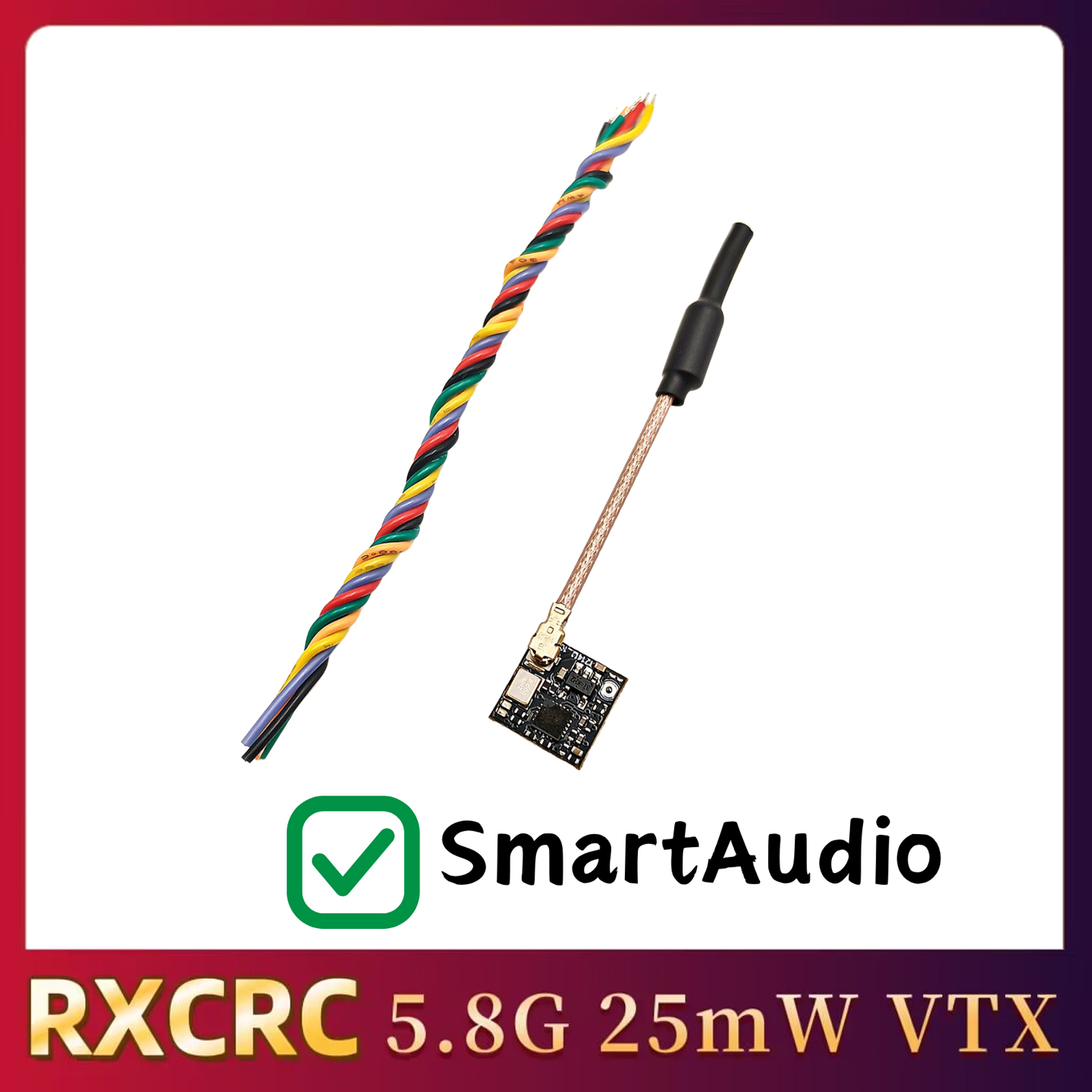 RXCRC 5.8GHz 48CH FPV 25mW Ana - Receiver Rc Drone 评论和价格