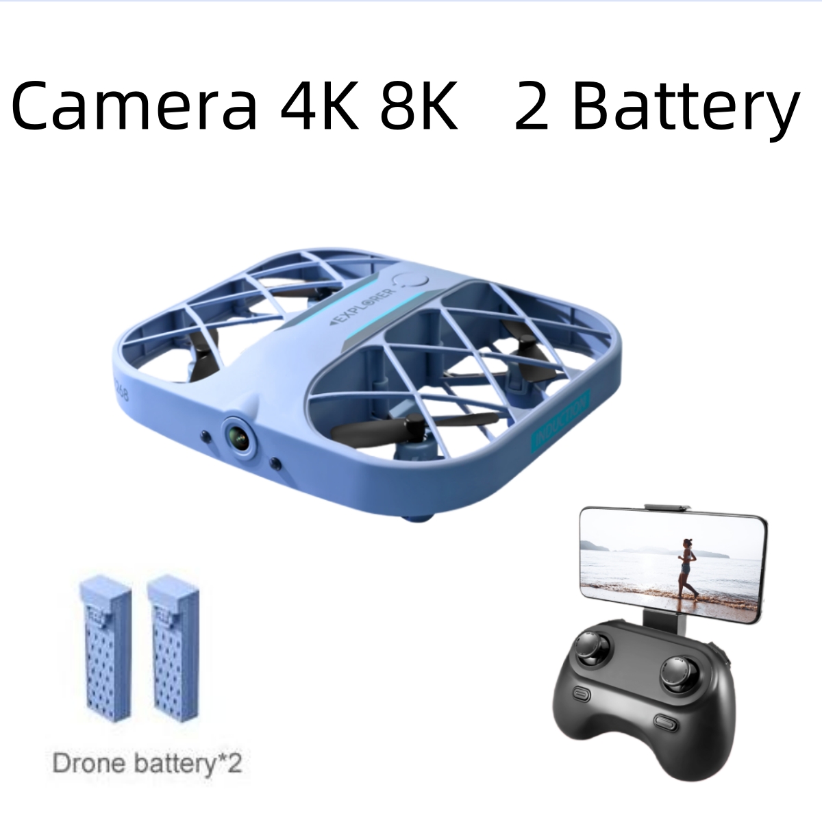 JJRC H107 FPV RC Drone with 2  - Drone Rc Harness 评论和价格