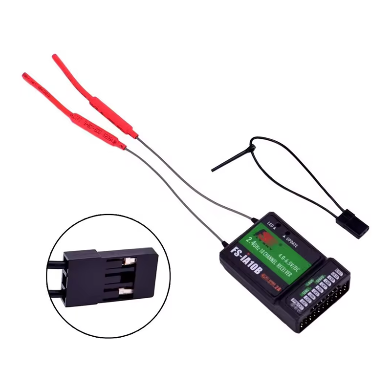 Flysky FS-iA10B 2.4G 10 Channe - Receiver Rc Drone 评论和价格