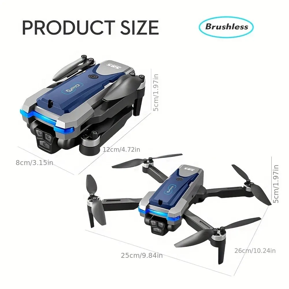 S8S GPS Drone 5G Wifi 8K HD Du - Drone Rc Harness 评论和价格