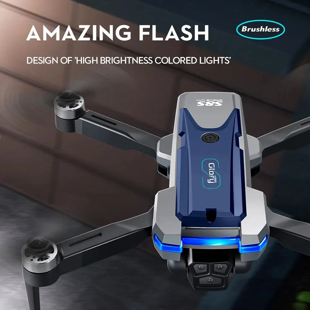 S8S GPS Drone 5G Wifi 8K HD Du - Drone Rc Harness 评论和价格